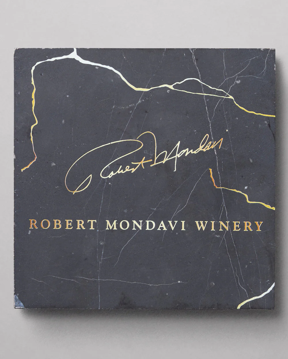 Black and Gold Marble Coasters - Image 3